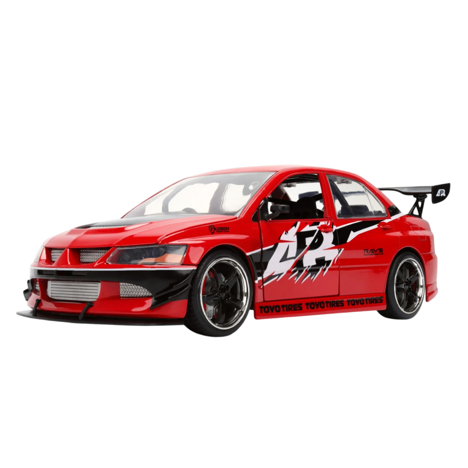 1:24 Sean’s Mitsubishi Lancer Evolution IX – Red — JADA: Fast & Furious
