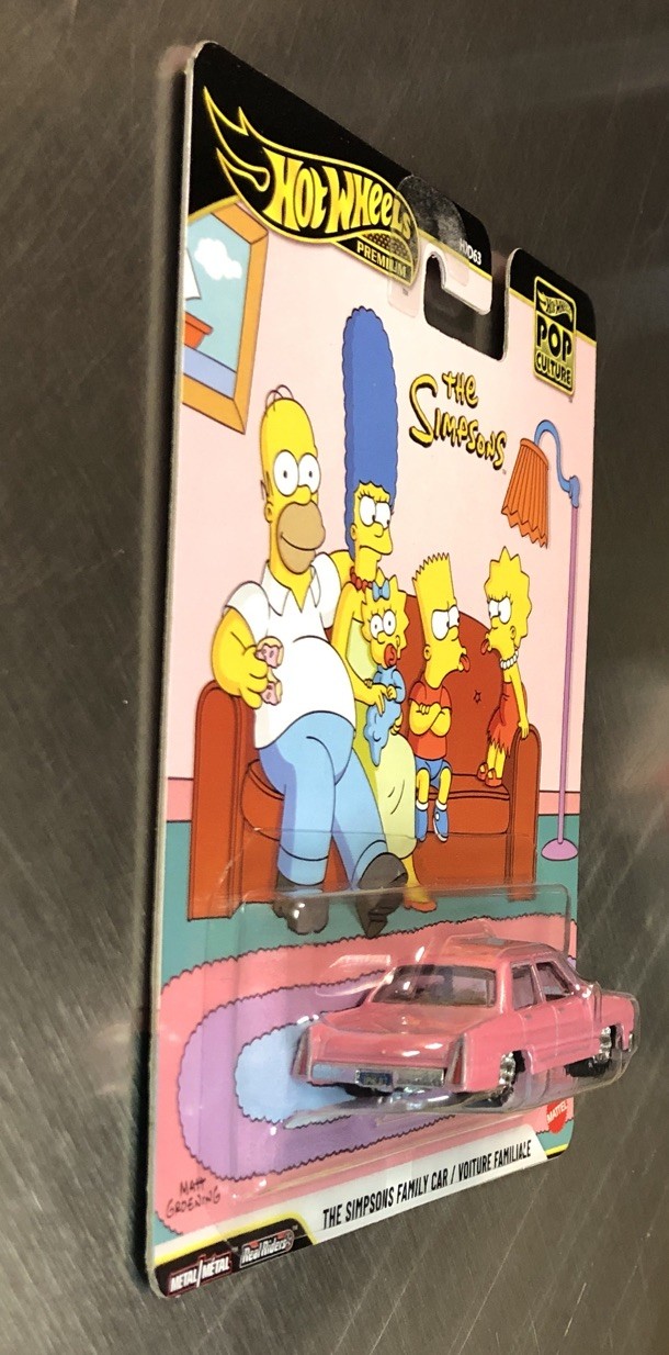 HOT WHEELS 2026 PREMIUM POP CULTURE THE SIMPSONS FAMILY CAR FREE SHIP 1/64 SCALE