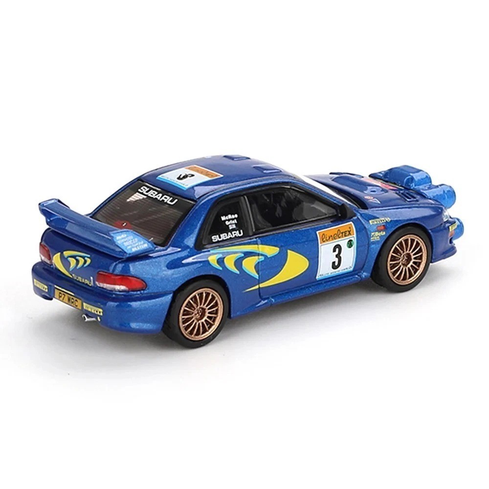 Mini GT 1:64 Subaru Impreza WRC98 #3 1998 Rally Monte-Carlo 3 Place MGT00975-P11