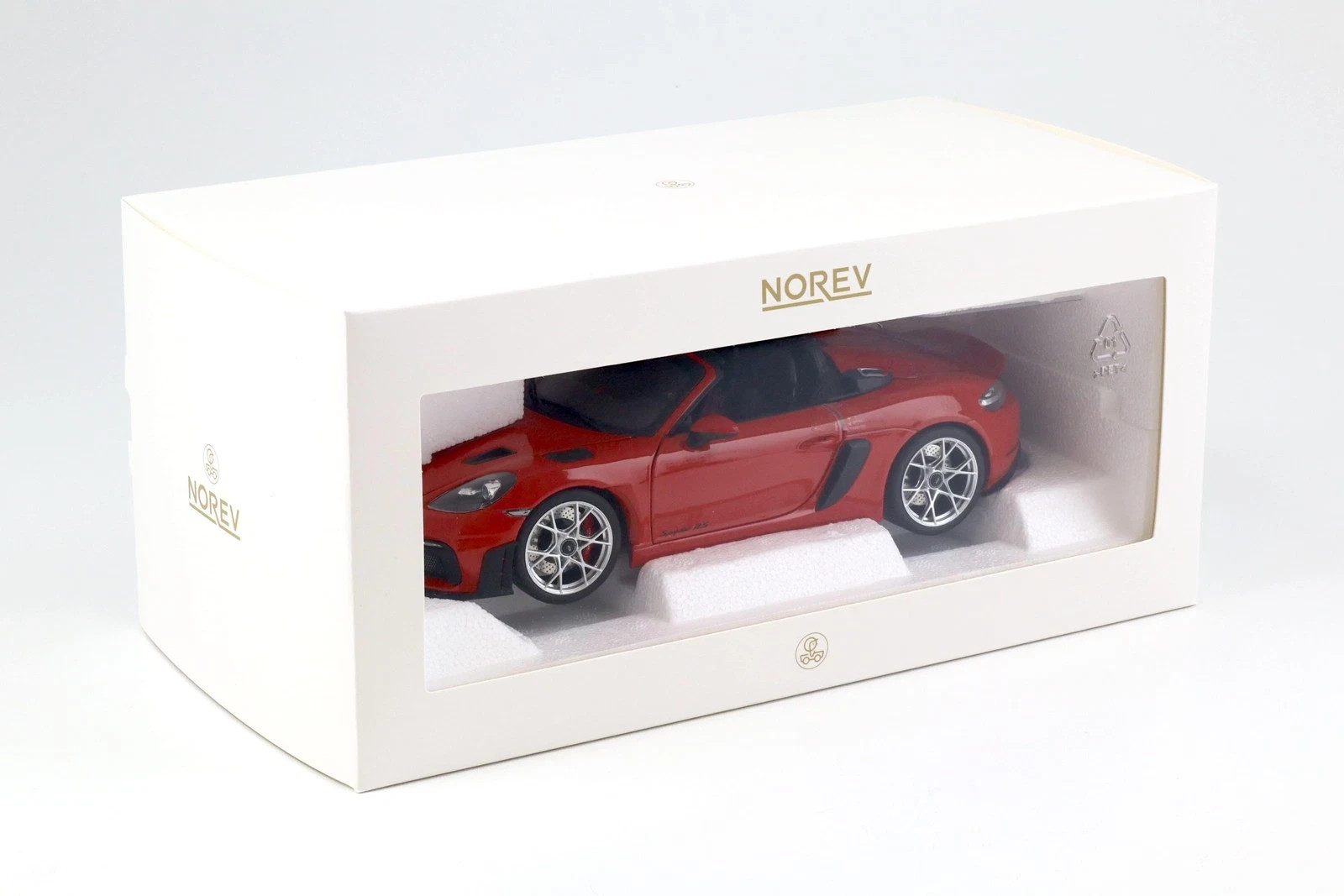 1/18 Norev Porsche 718 Spyder RS 2023 Guards Red 187271