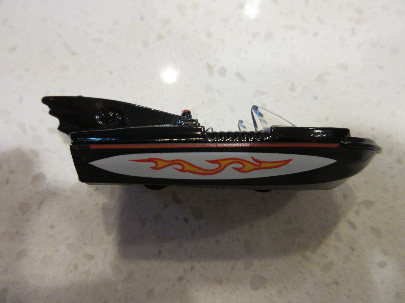2026 Hot Wheels Batman TV Series 1966 Bat Boat BLACK Diecast 1:64 Toy Car