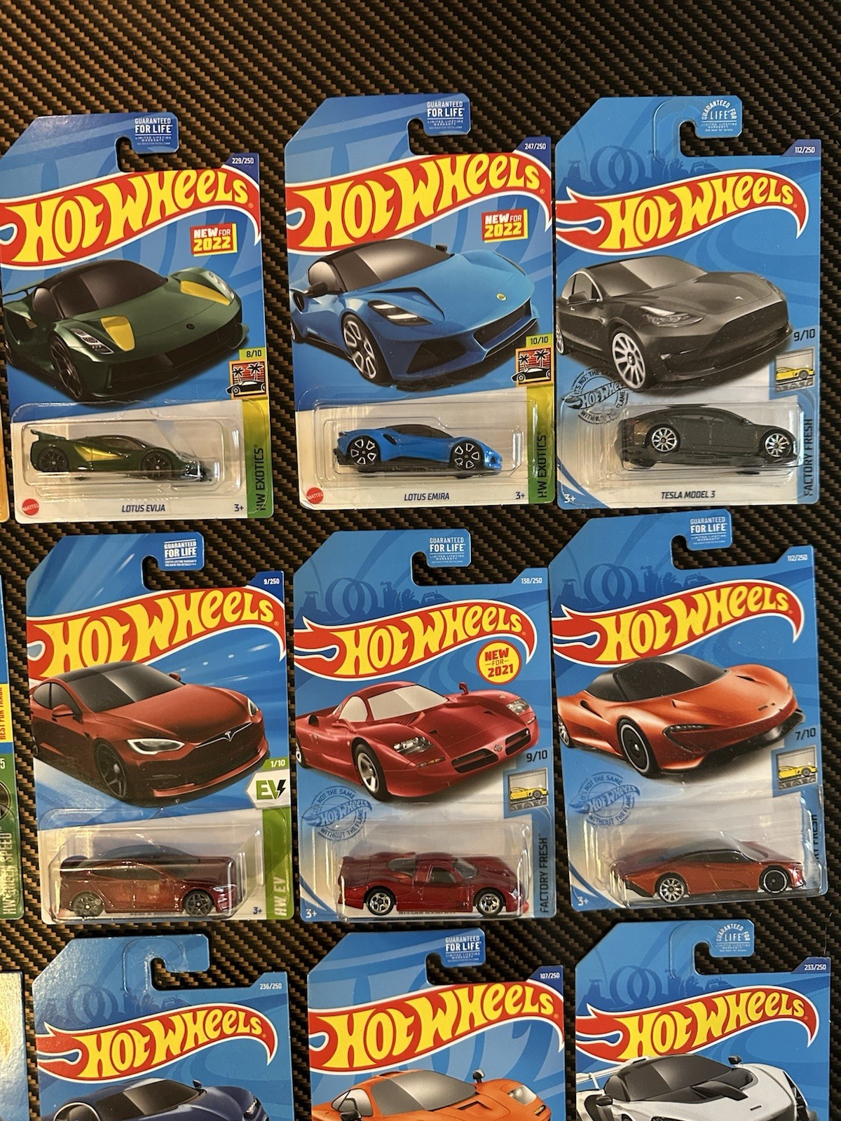 20 Lot Hot Wheels Super Car Pack Modern Classics Exotics A2 **MINT**