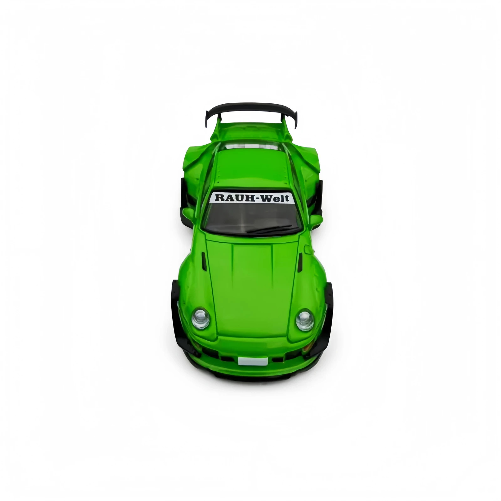 Model Model 1:64 Porsche RWB 993 Green Diecast Car