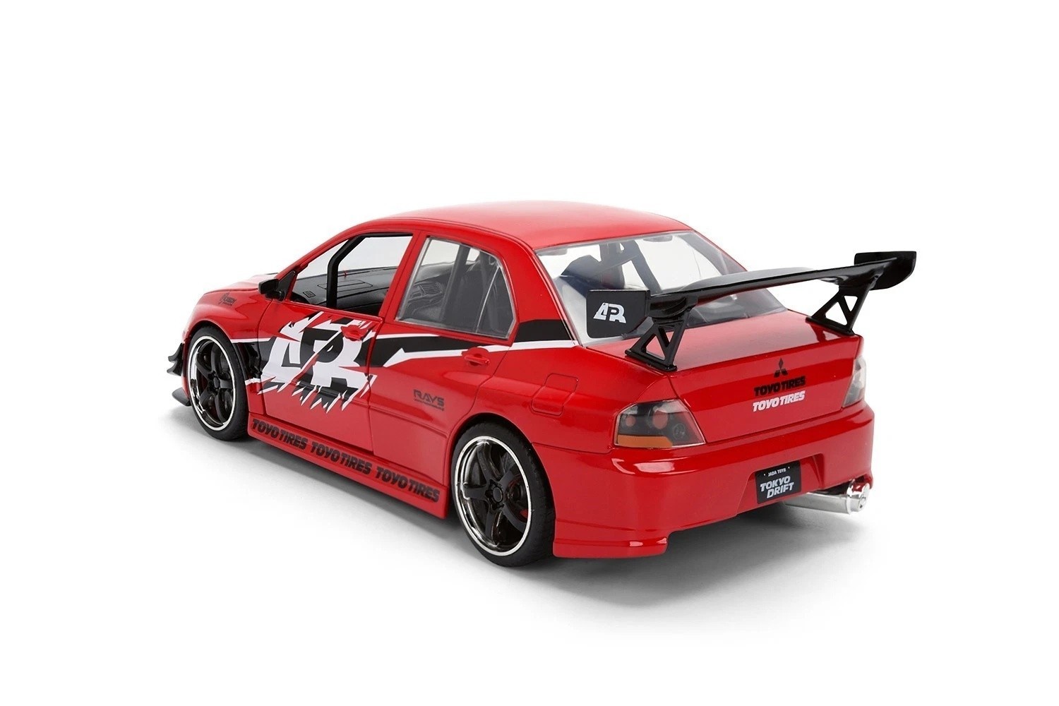 JADA 1:24 SEAN’S MITSUBISHI LANCER EVO IX RED “FAST & FURIOUS 25 YEARS” 36208-13