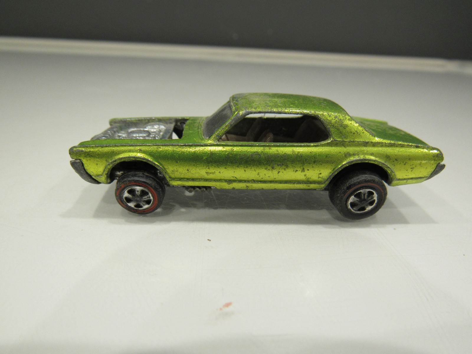 Redline Hot Wheels Antifreeze Custom Cougar original Rare