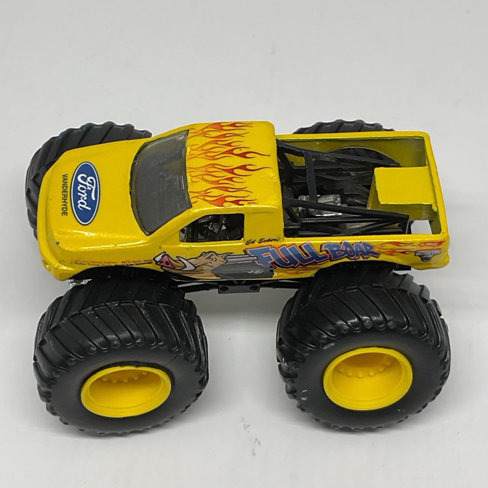 Hot Wheels Monster Jam Trucks Lot Of 8, (3) Die Cast And (5) Plastic