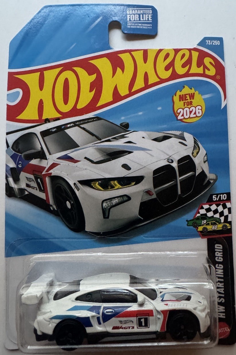 2026 Hot Wheels HW STARTING GRID 5/10 BMW M4 GT3 73/250