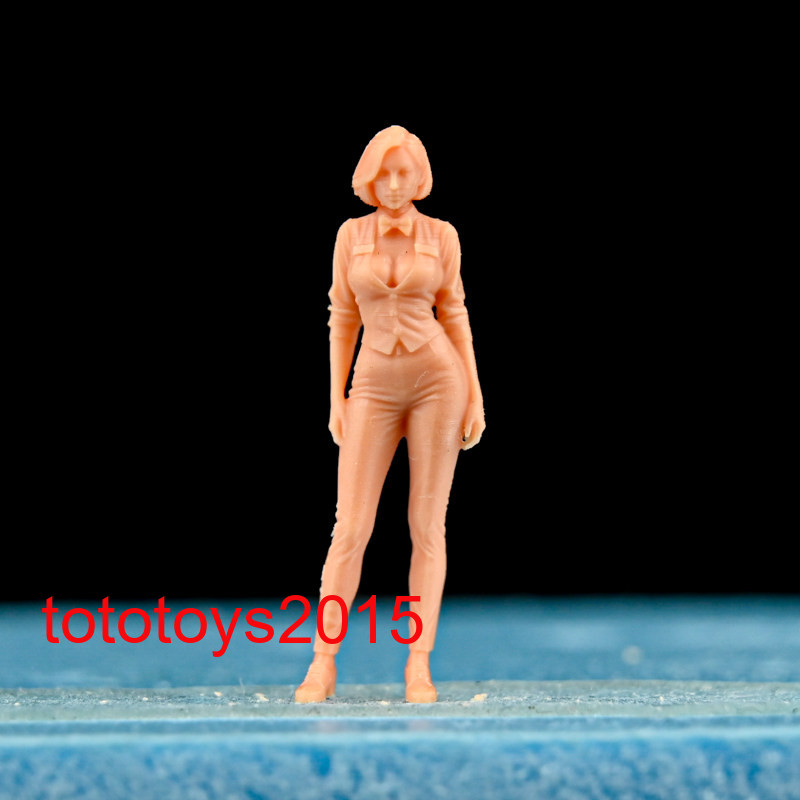 1/72 1/87 1/64 1/43 1/35 1/32 1/24 Female waitress Scene Miniatures Figures Doll