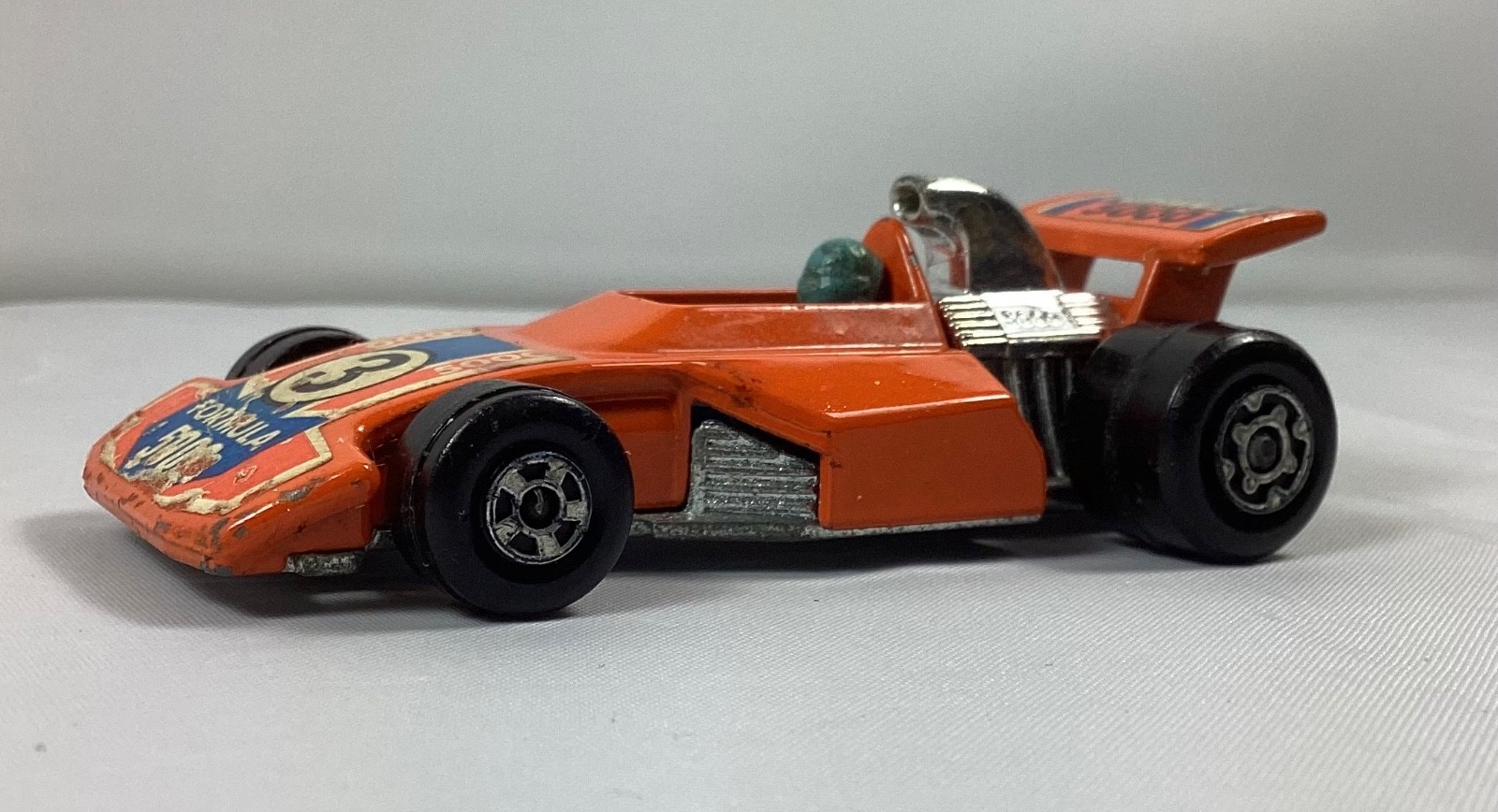 1975 Matchbox Lesney Superfast #36 Formula 5000 Orange 3 Race Car