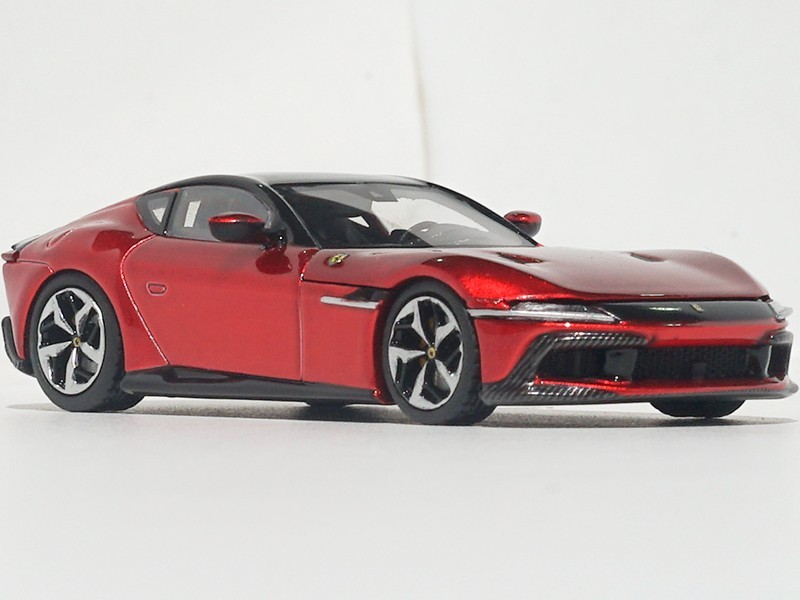 1:64 7CM Model Ferrari 12 Cilindri Rosso Imola With Engine Detail Ltd 599 PCS
