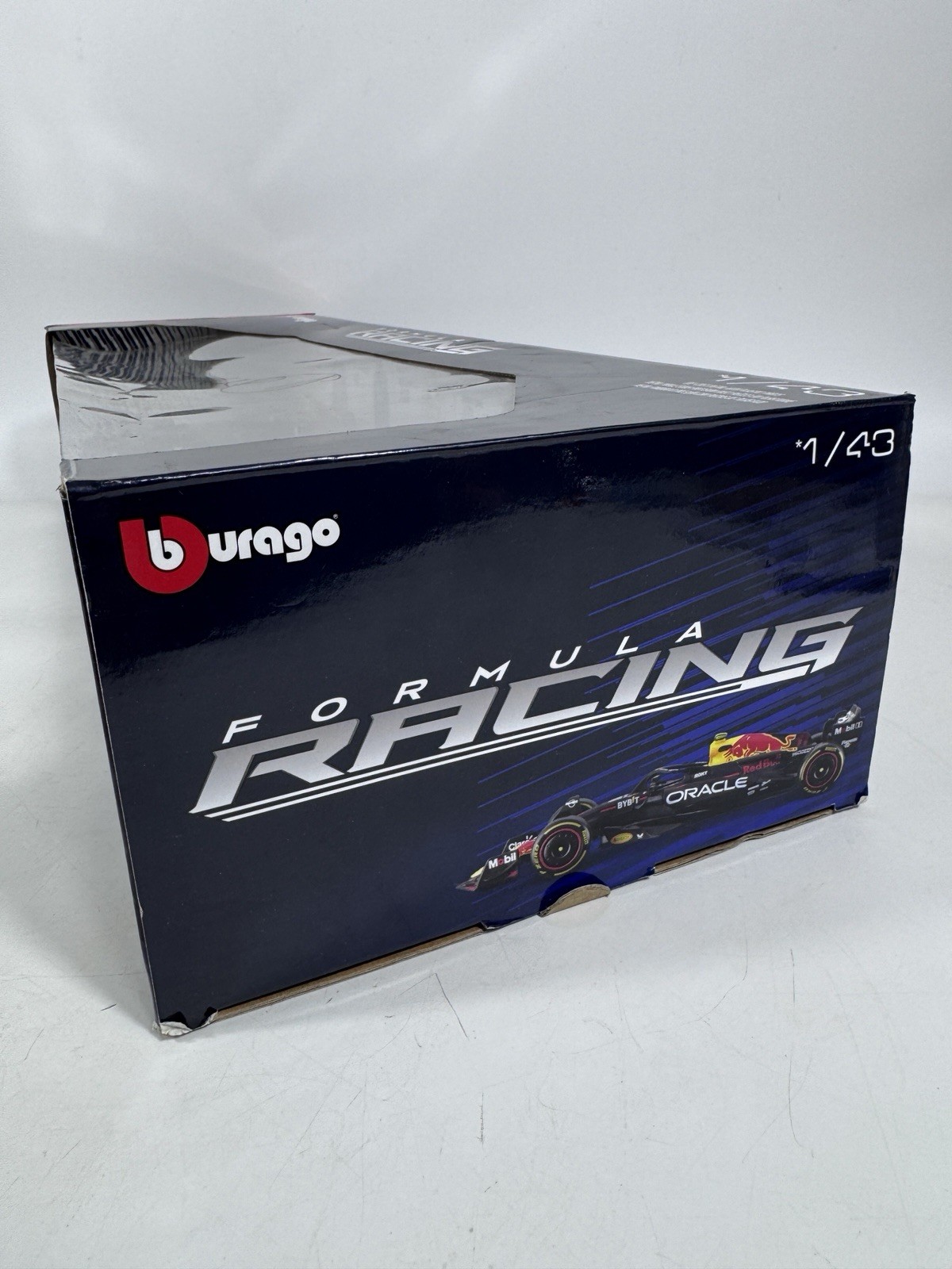 BURAGO FORMULA RACING 1/43 scale red bull F1 cars boxed set NEVER OPENED