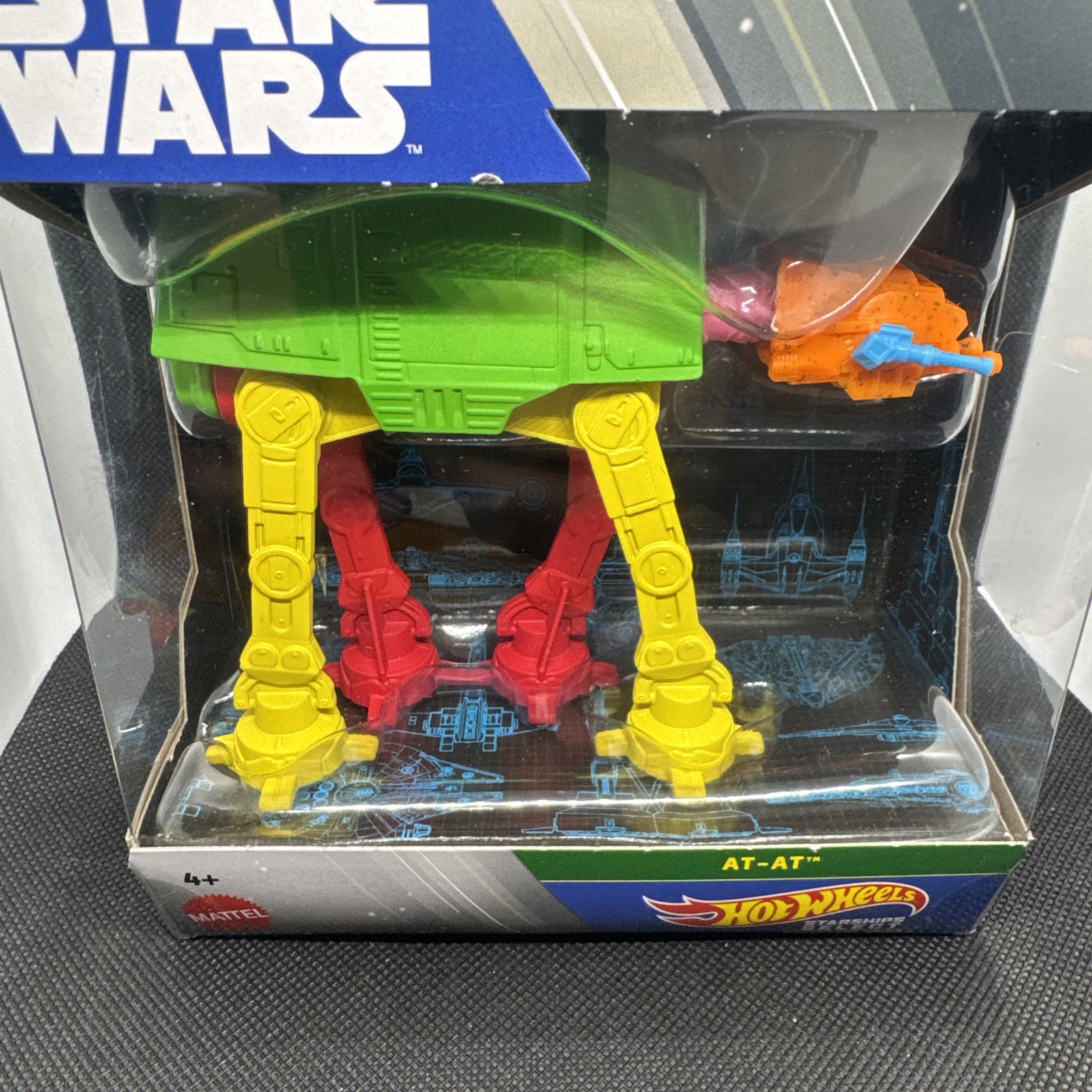 Hot Wheels Star Wars Starships Select AT-AT Prototype Ships #22 New, Sealed