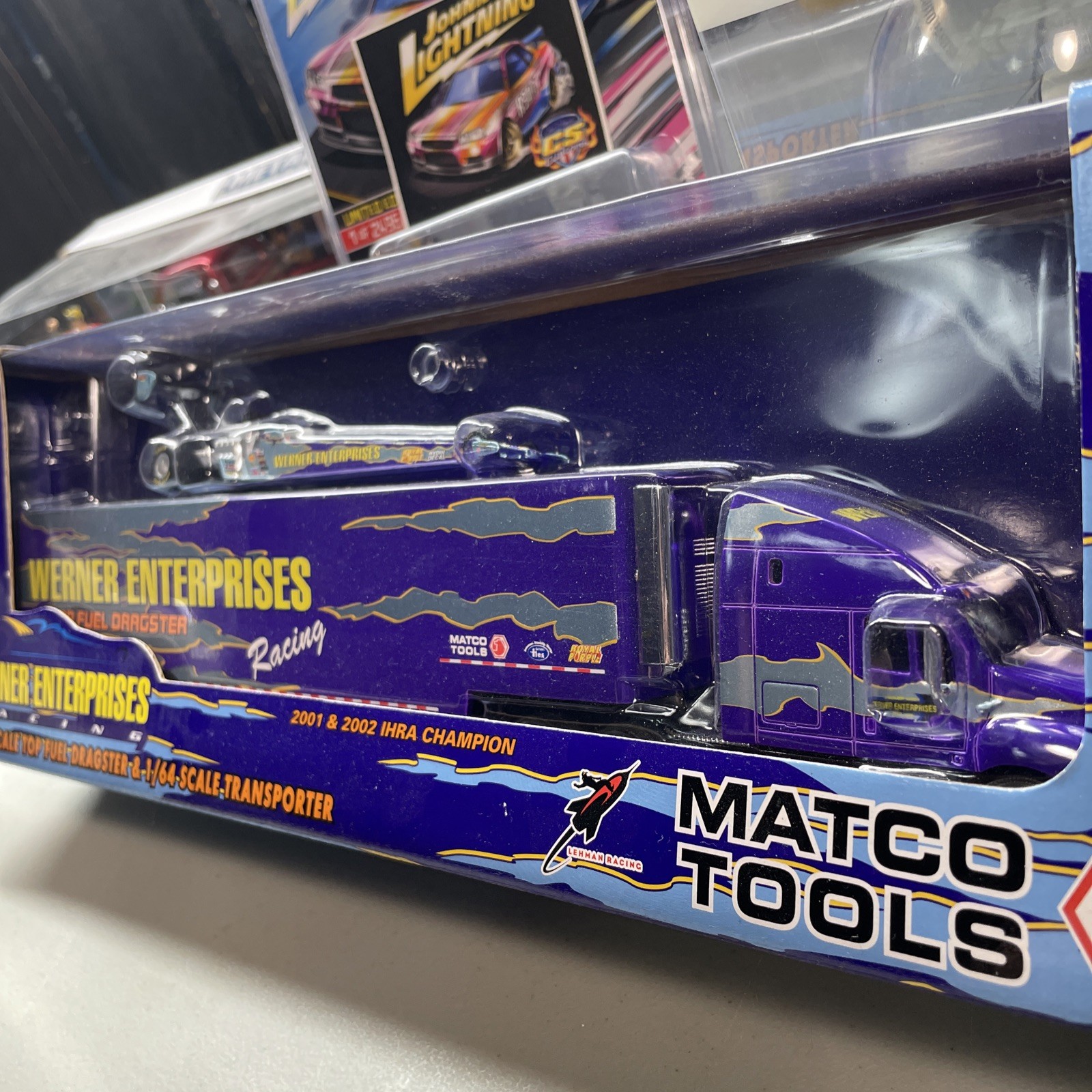Top Fuel Dragster 1:64 Matco Tools Werner ENTERPRISES Racing Champions IHRA