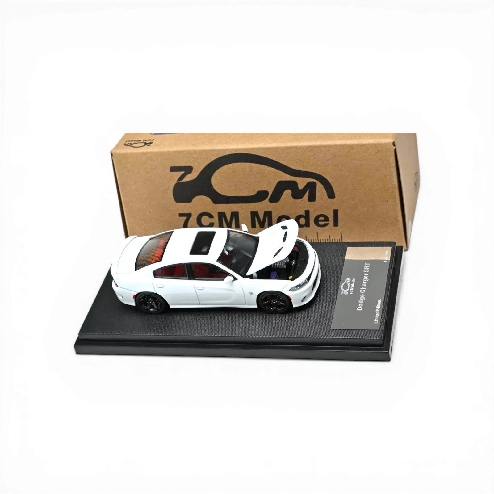 7CM Model Dodge Charger SRT Hellcat – White Knuckle 1:64