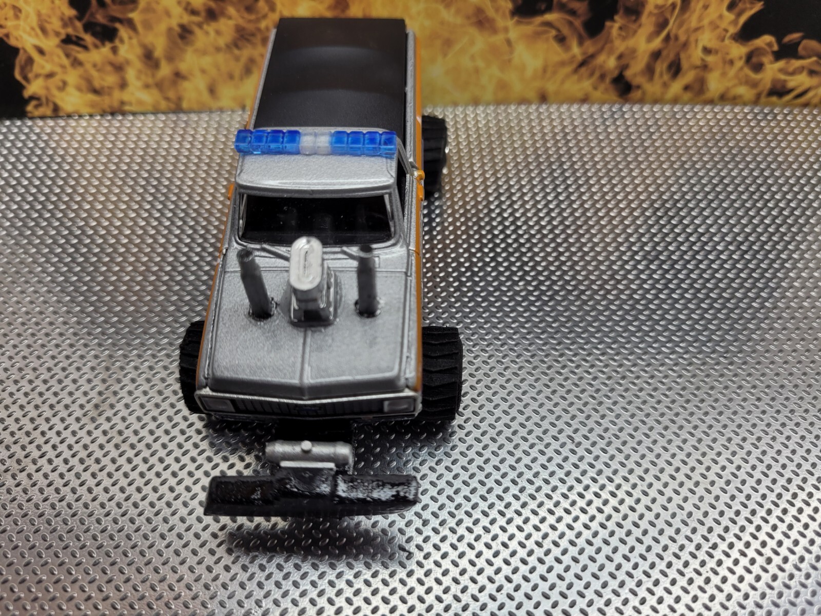 CUSTOM BUILT 1:64 C10 GreenLight 1970 HOTROD PULLING TRUCK puller CHEVEROLET USA