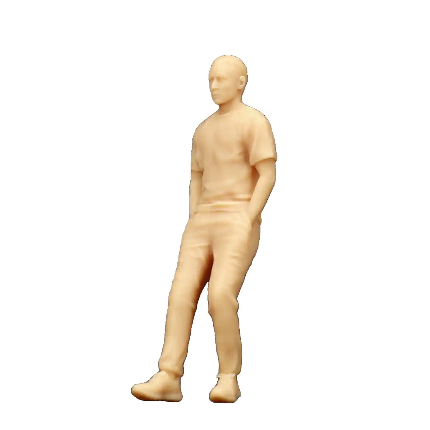 1:64 1:43 Male God Posture Miniature Figure Model For Cars Vehicles