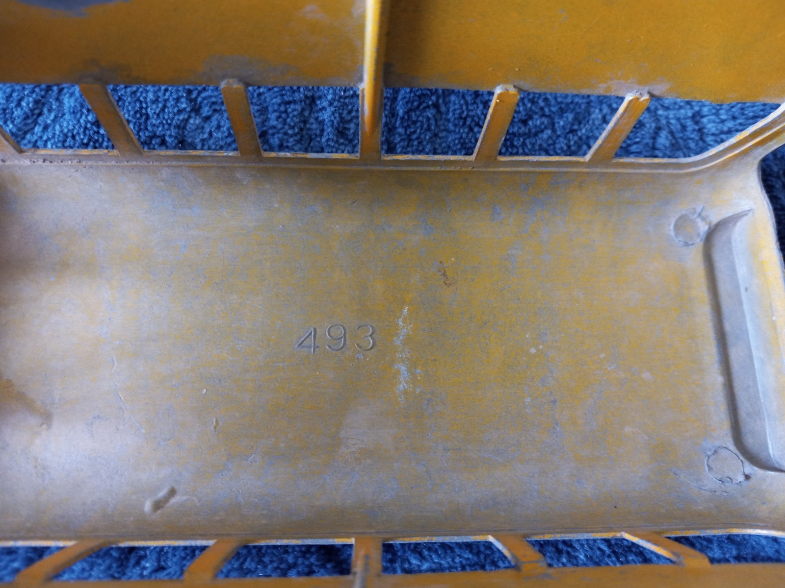 Toy Metal Yellow School Bus ~ Body Only