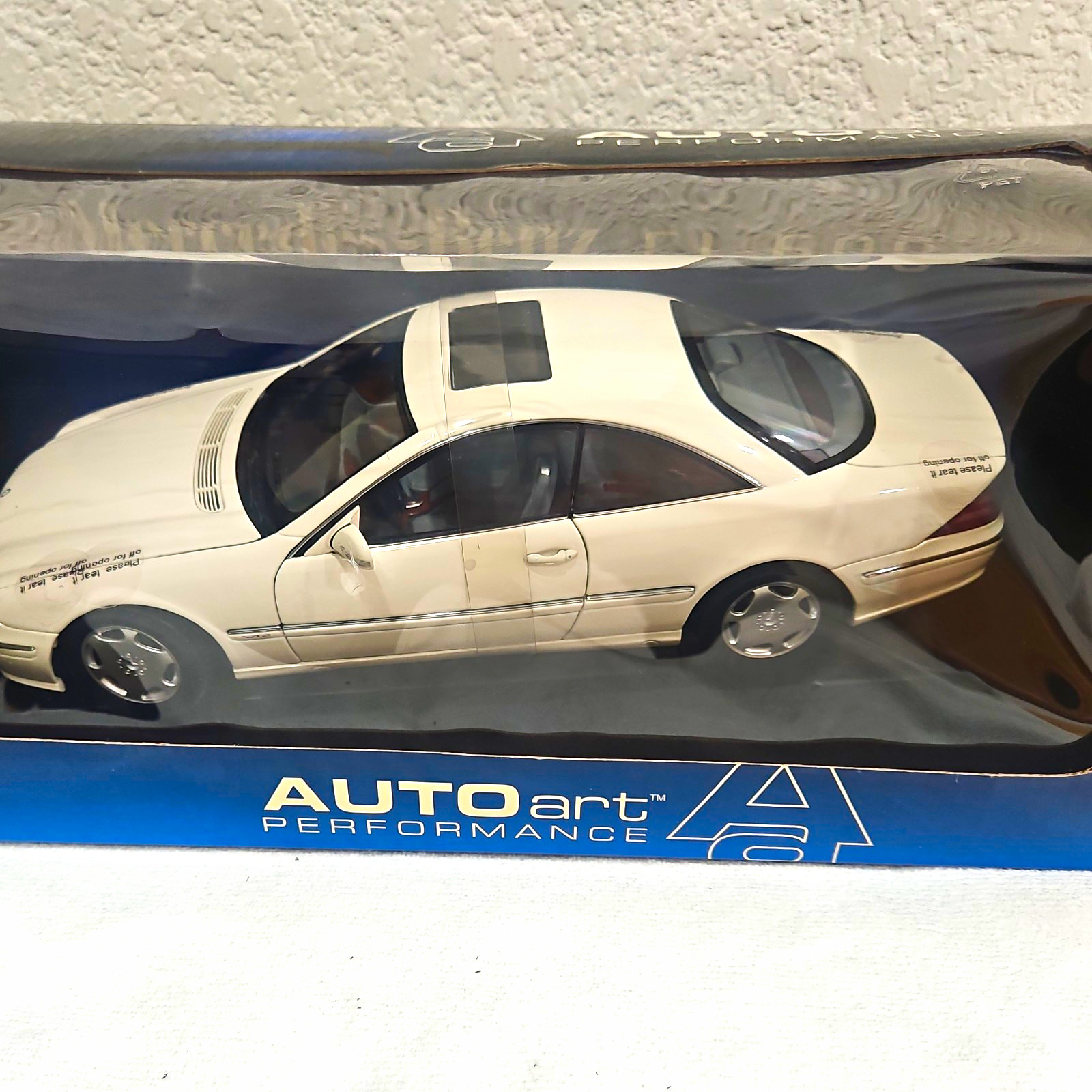 AUTOart Performance 1:18 Mercedes-Benz CL600 Diecast Car White Unopened Box