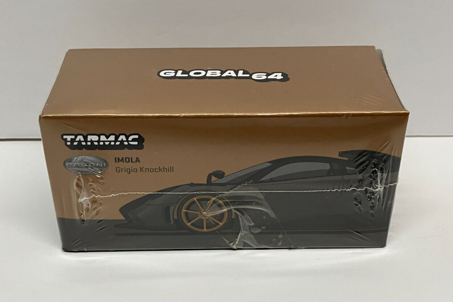 Tarmac Works – Pagani Imola Grigio Knockhill Diecast Model 1:64 scale Car (NEW)