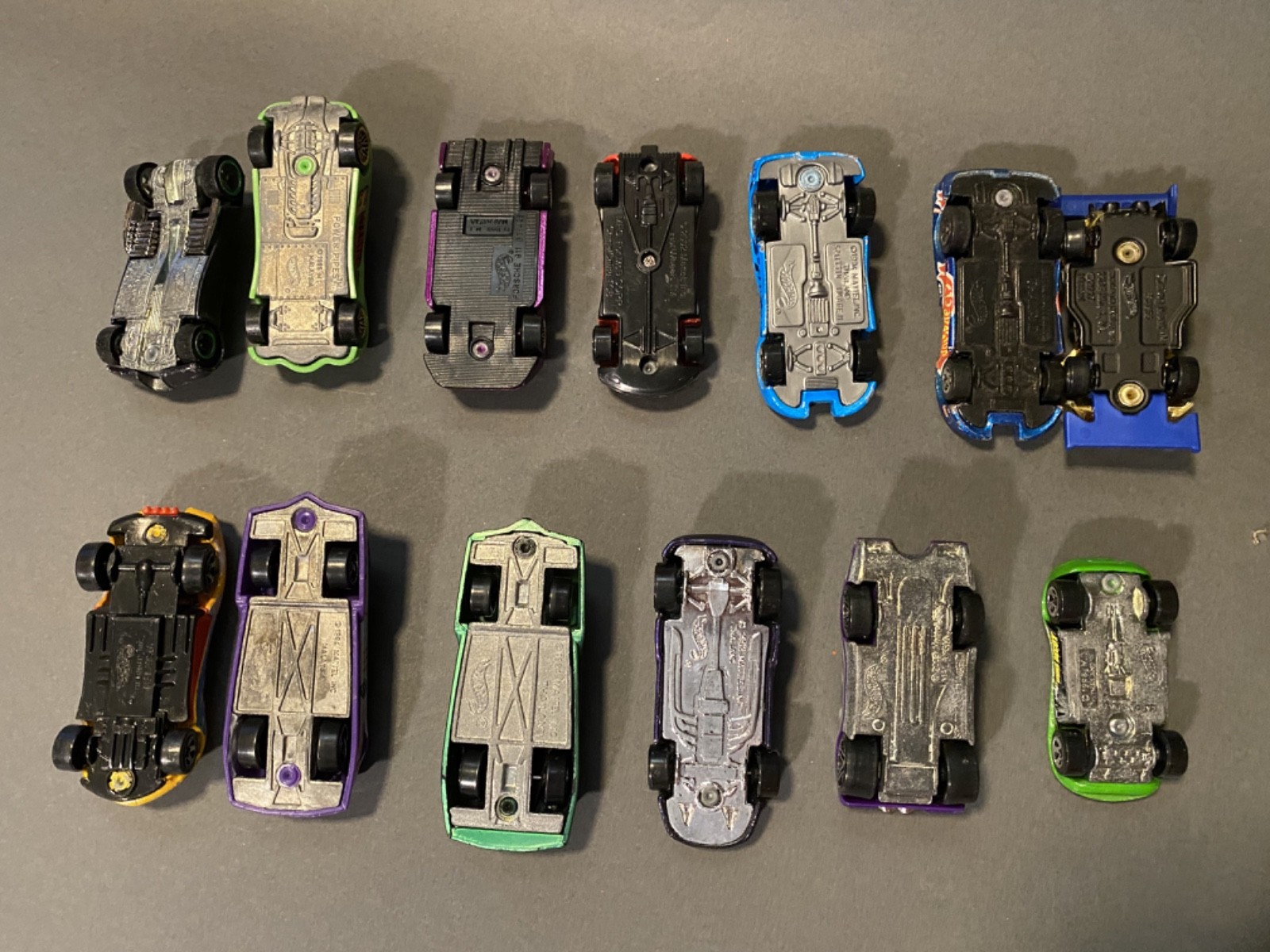 Lot of 13 Diecast 1:64 Cars – Various Makes and Models Loose