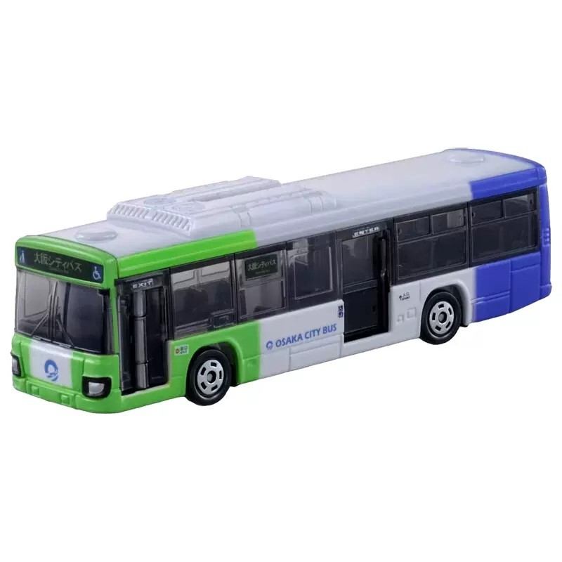 Takara Tomy Tomica 129 ISUZU ERGA OSAKA City Bus Diecast Model Toy Car 2024 New