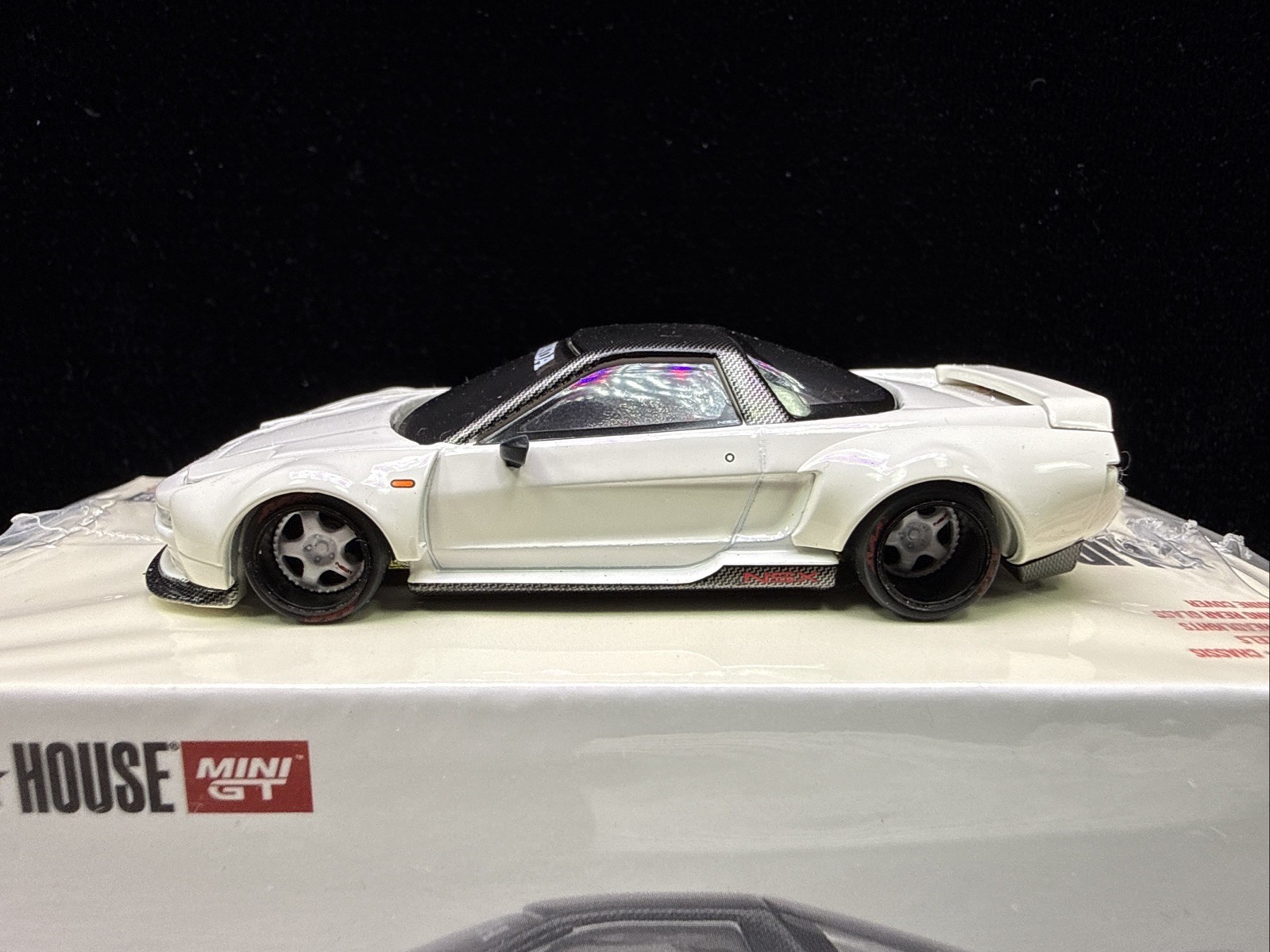 Kaido House x Mini GT 1:64 Honda NSX (NA1) Kaido WORKS V2 White KHMG148