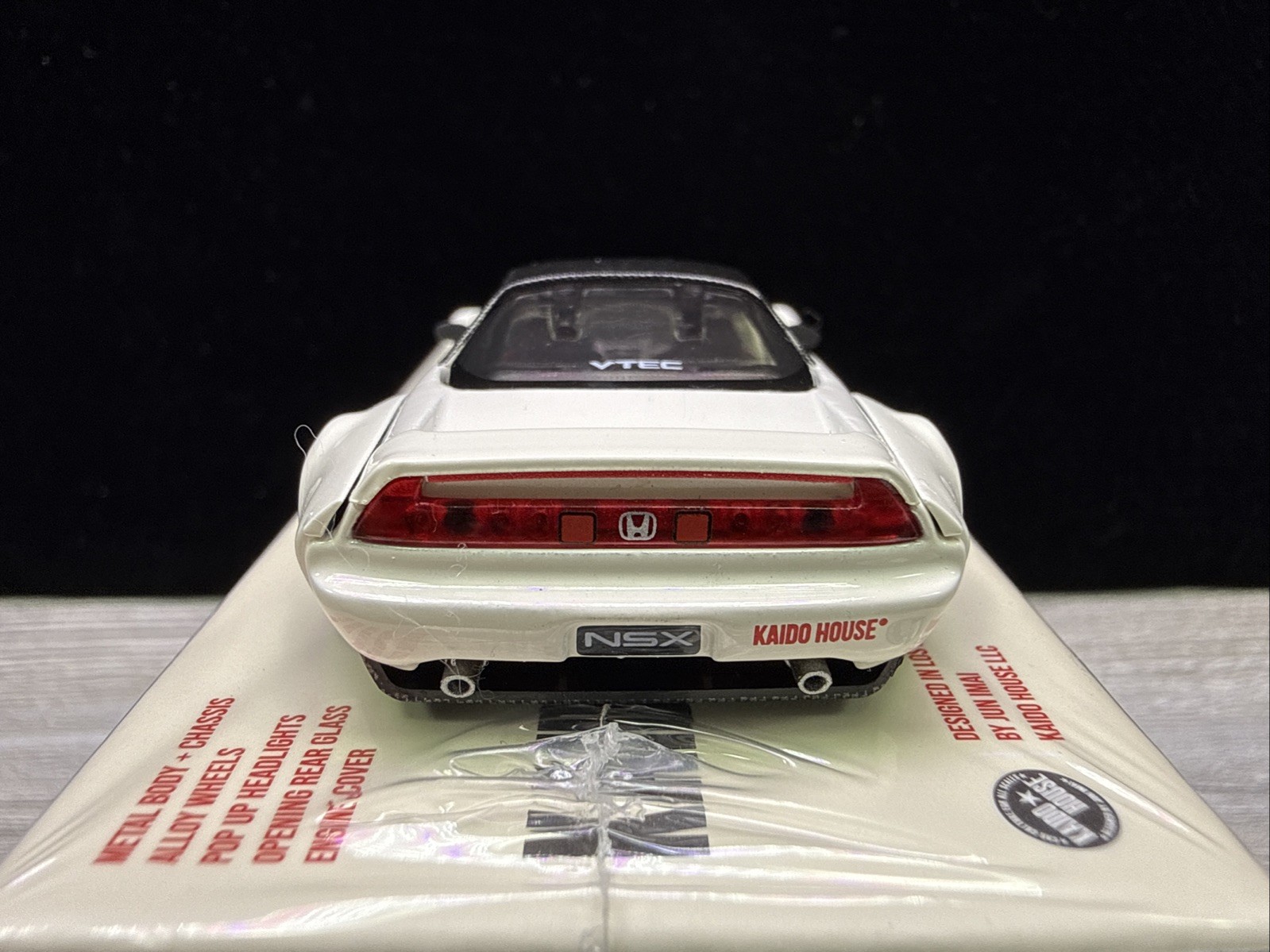 Kaido House x Mini GT 1:64 Honda NSX (NA1) Kaido WORKS V2 White KHMG148