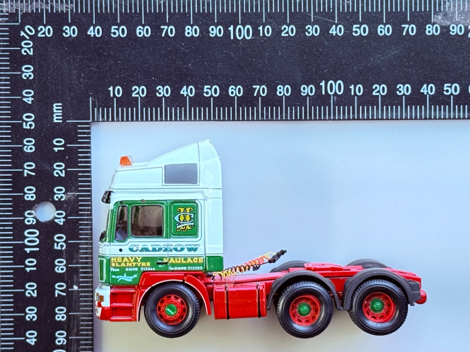 CORGI – MAN F2000 6X4 ROADHAUS TRACTOR UNIT – CADZOW – CC12002 – 1:50 – MINT/NEW