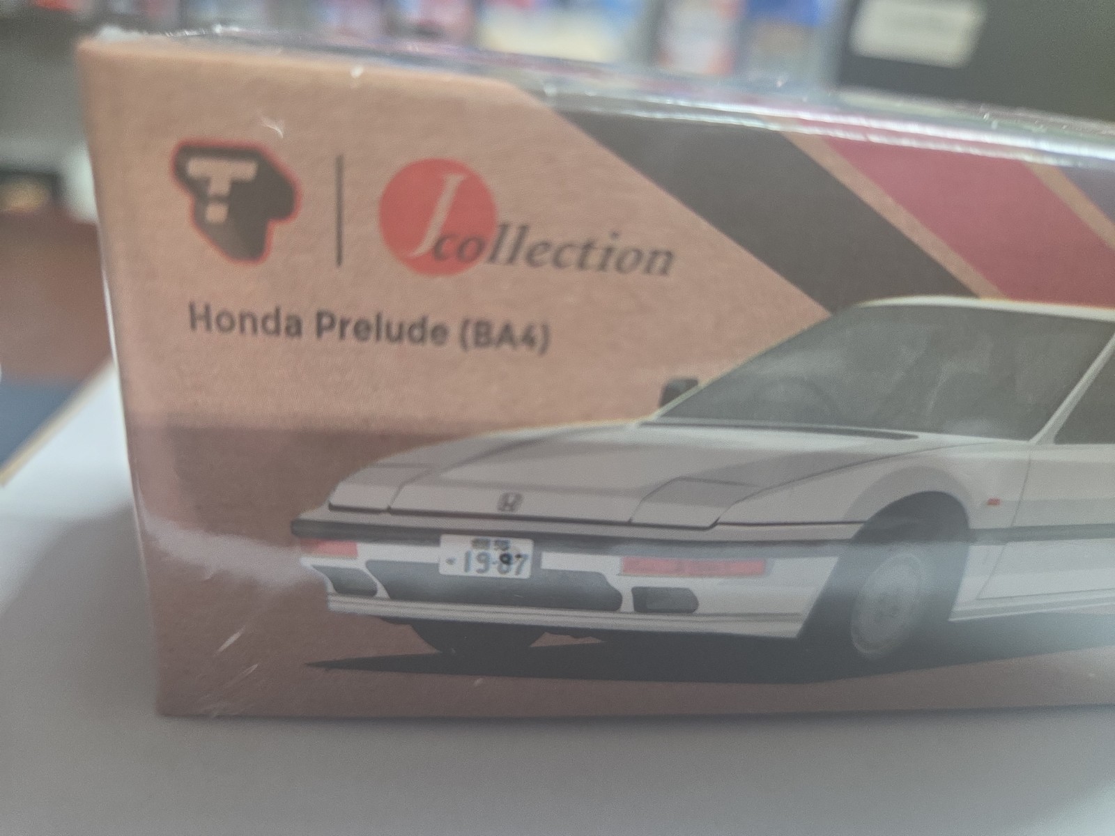 HONDA PRELUDE (BA4) RHD WHITE 1/64 DIECAST MODEL BY TARMAC WORKS JC64-TL009-WH