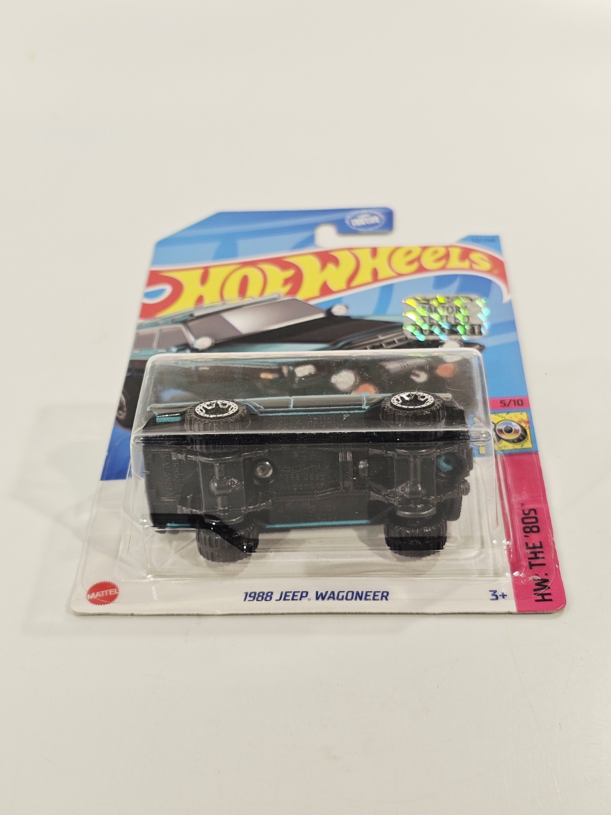 2023 Hot Wheels Kroger Exclusive 1988 Jeep Wagoneer Factory Sealed Sticker Teal