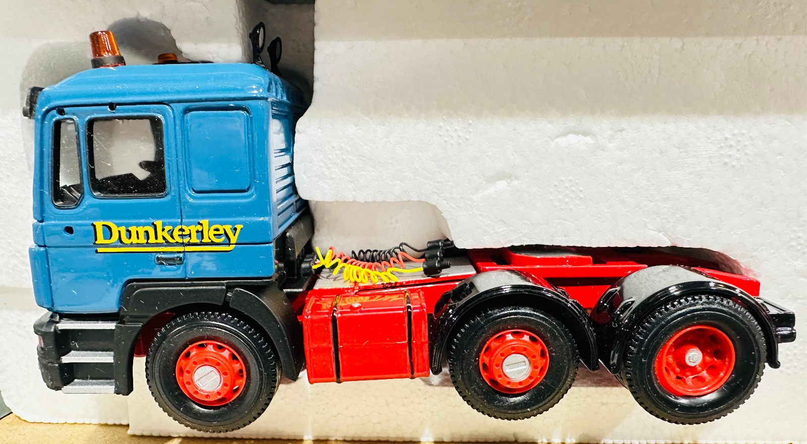 I.R. Dunkerley MAN Tractor Unit w/ Bridge Beam Load By Corgi 1/50th Scale
