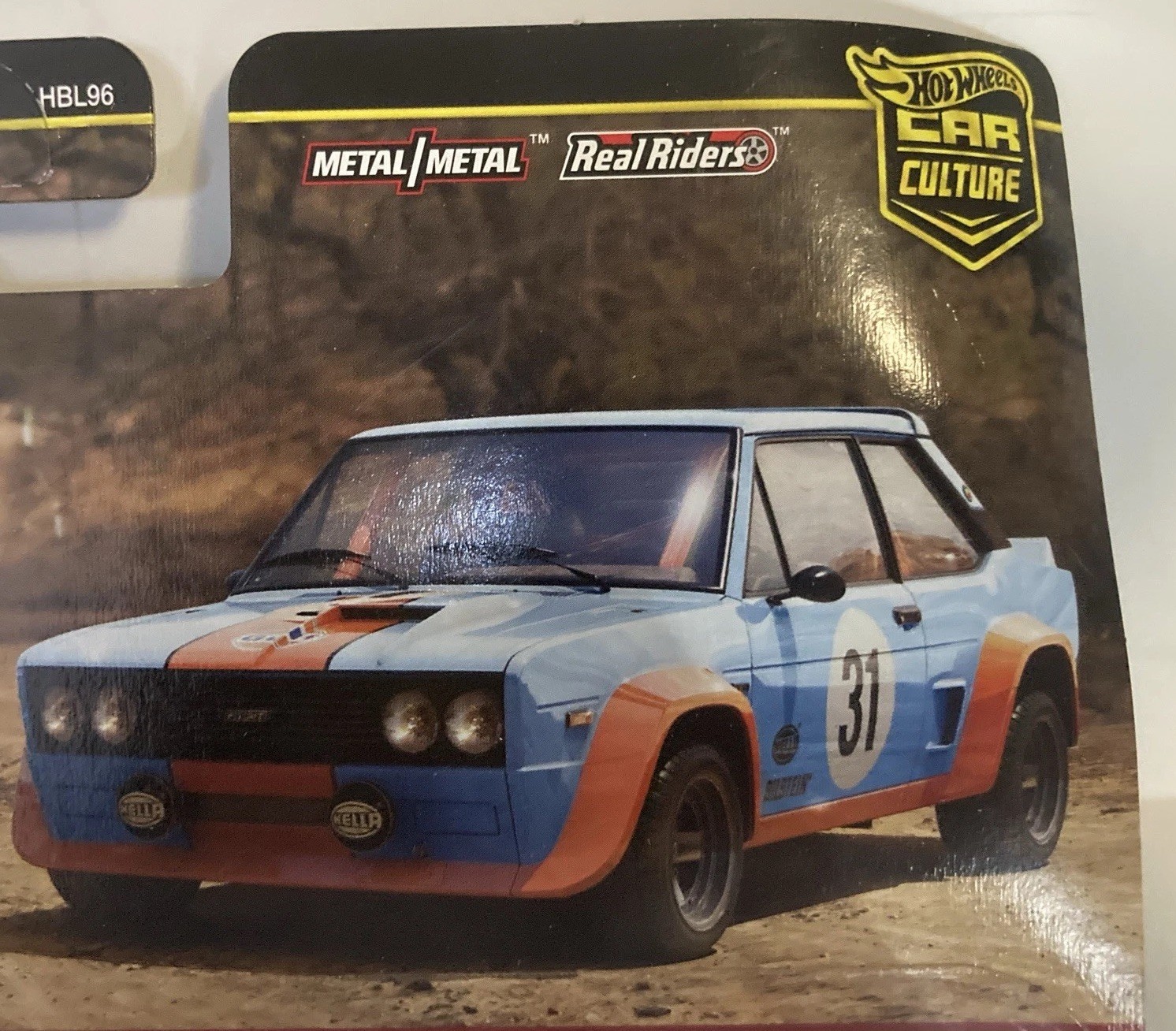 NEW 2025 Hot Wheels Premium 2 pk Real Riders Gulf Oil Lancia Fiat SAME DAY SHIP
