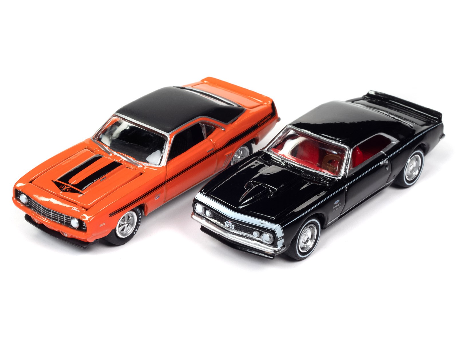 Johnny Lightning Yenko 1969 Chevy Camaro & 1967 Chevy Camaro – 2 Pack 1:64 Car