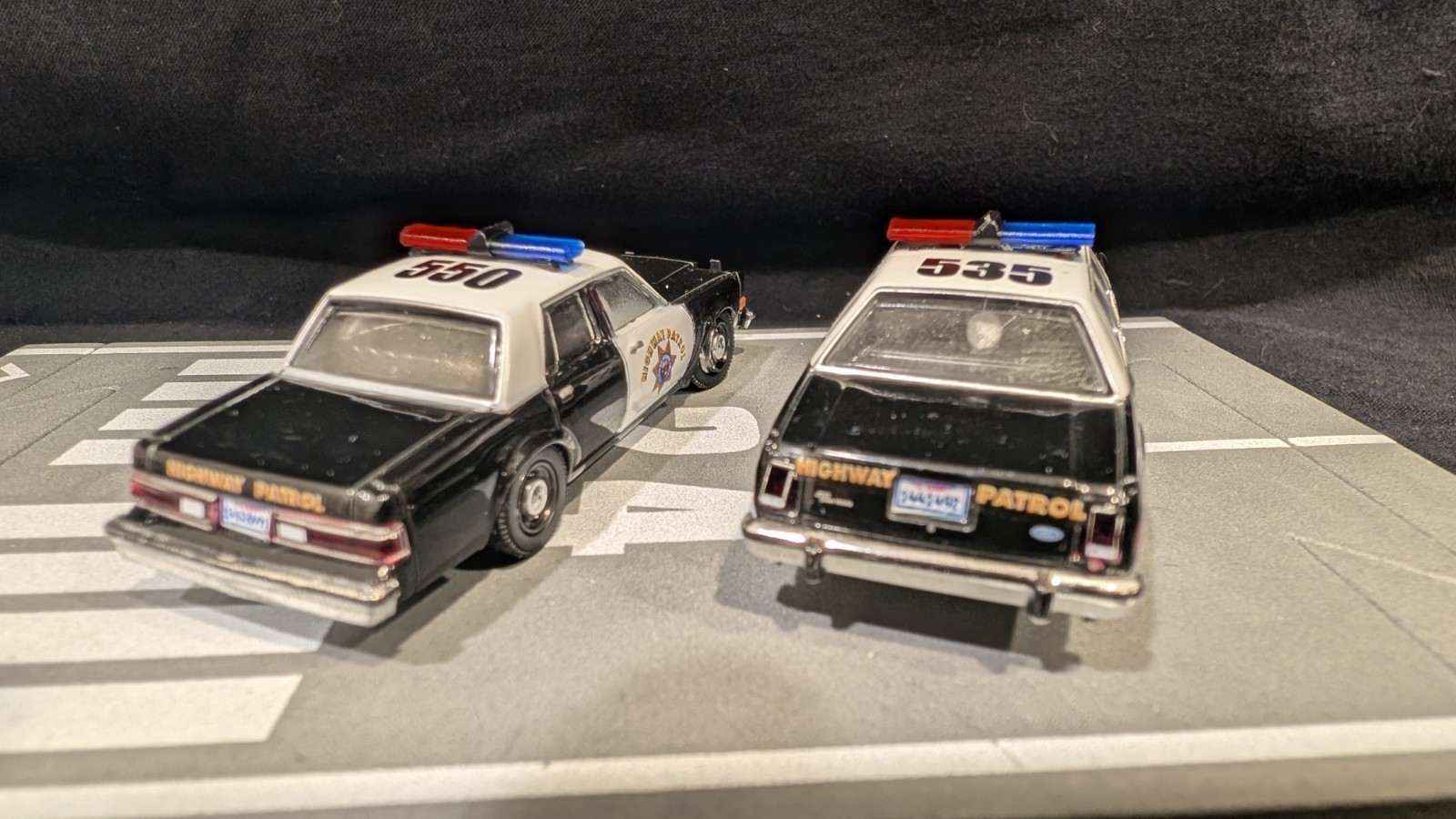 1/64 Jetstream Jetsonic Blue Red Lightbar Police Fire Sheriff CHP Style