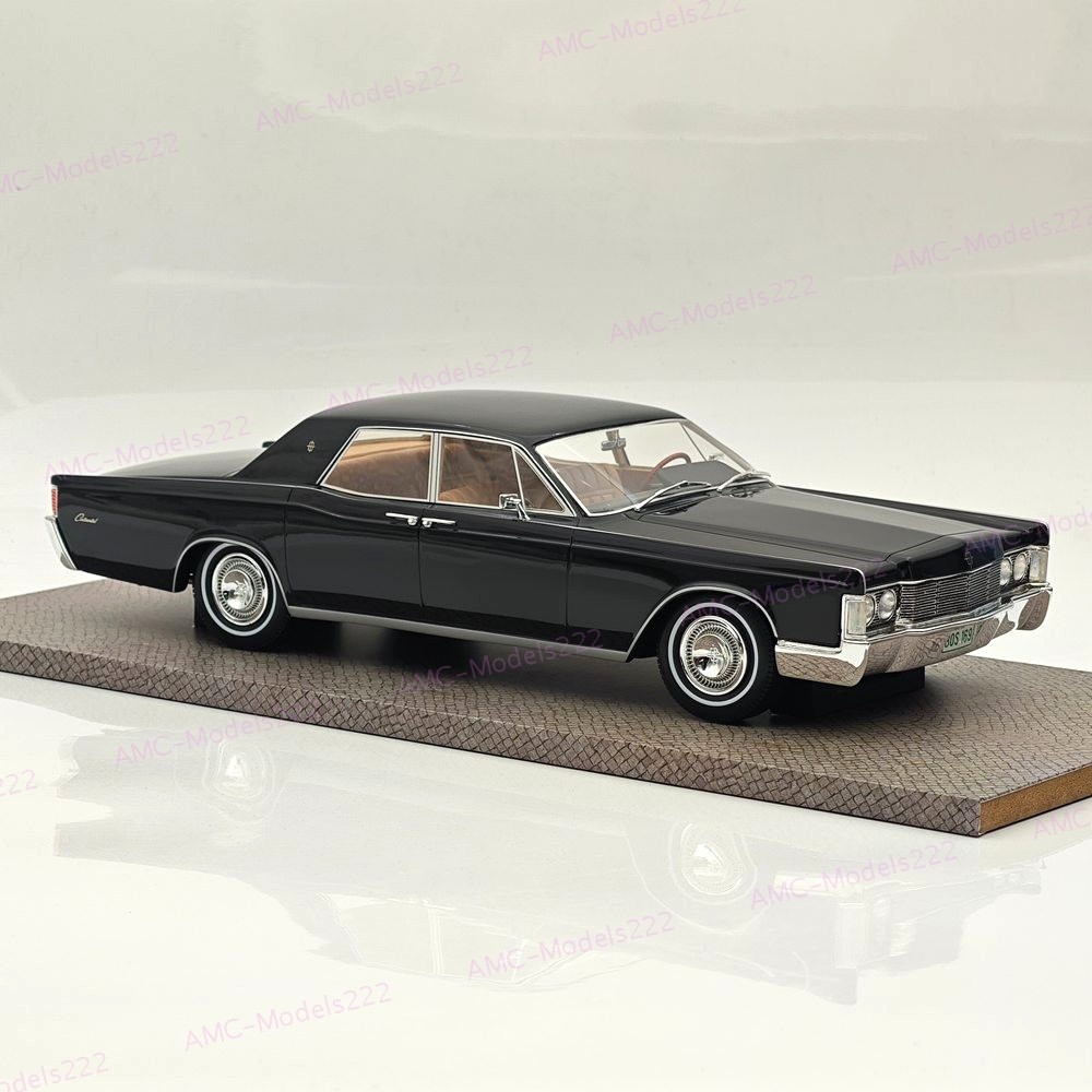 1/18 Lincoln Continental Sedan 1968 Resin Model Car Limited Collection Black