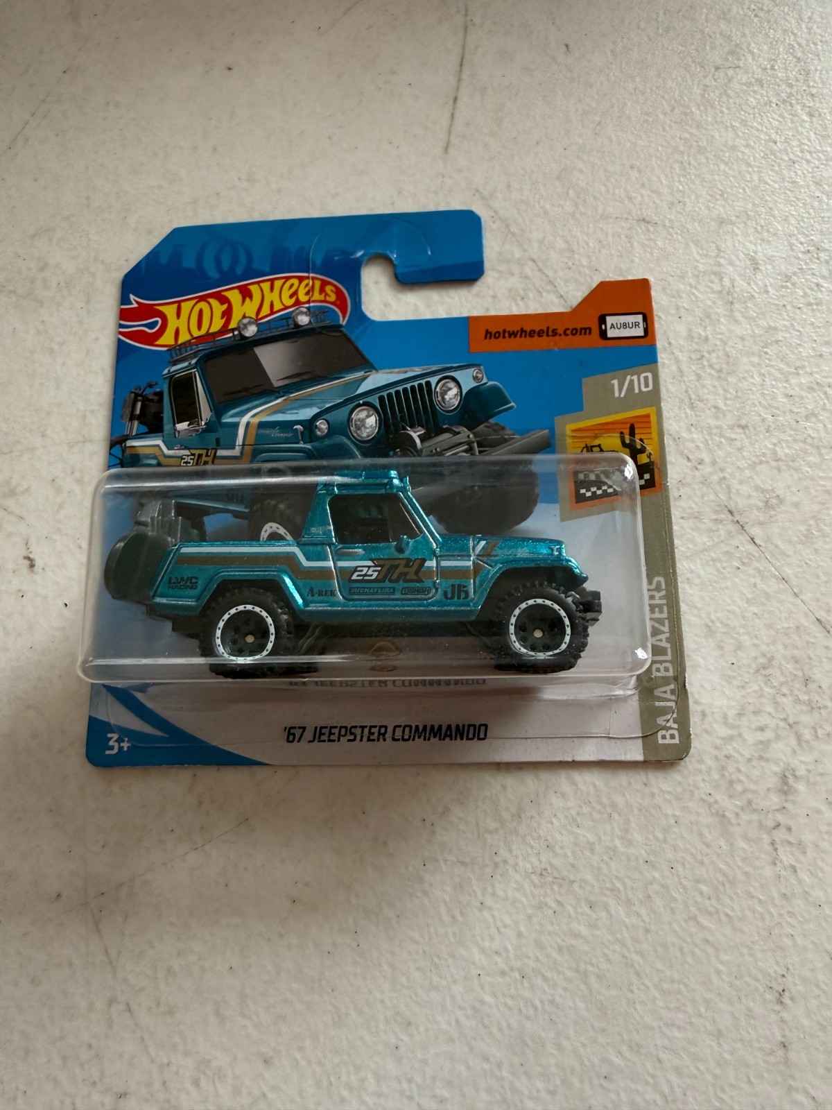 Hot Wheels Factory Fresh ’87 Audi Quattro STH Short Card HTF CC2