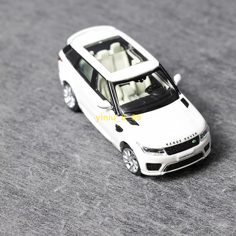 1:64 Scale White 2018 Range Rover Sport SUV Diecast Model Car Collection – New