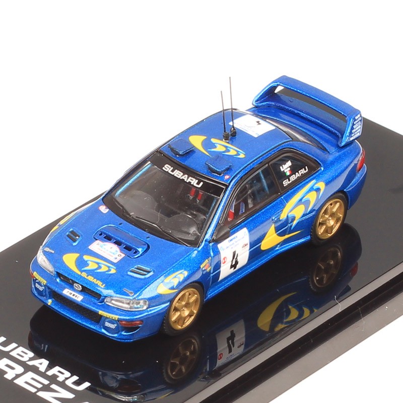 1/64 Scale Subaru Impreza WRC #3 #4 #8 RAC Rally 1997 Model Car Toy Hobby Japan