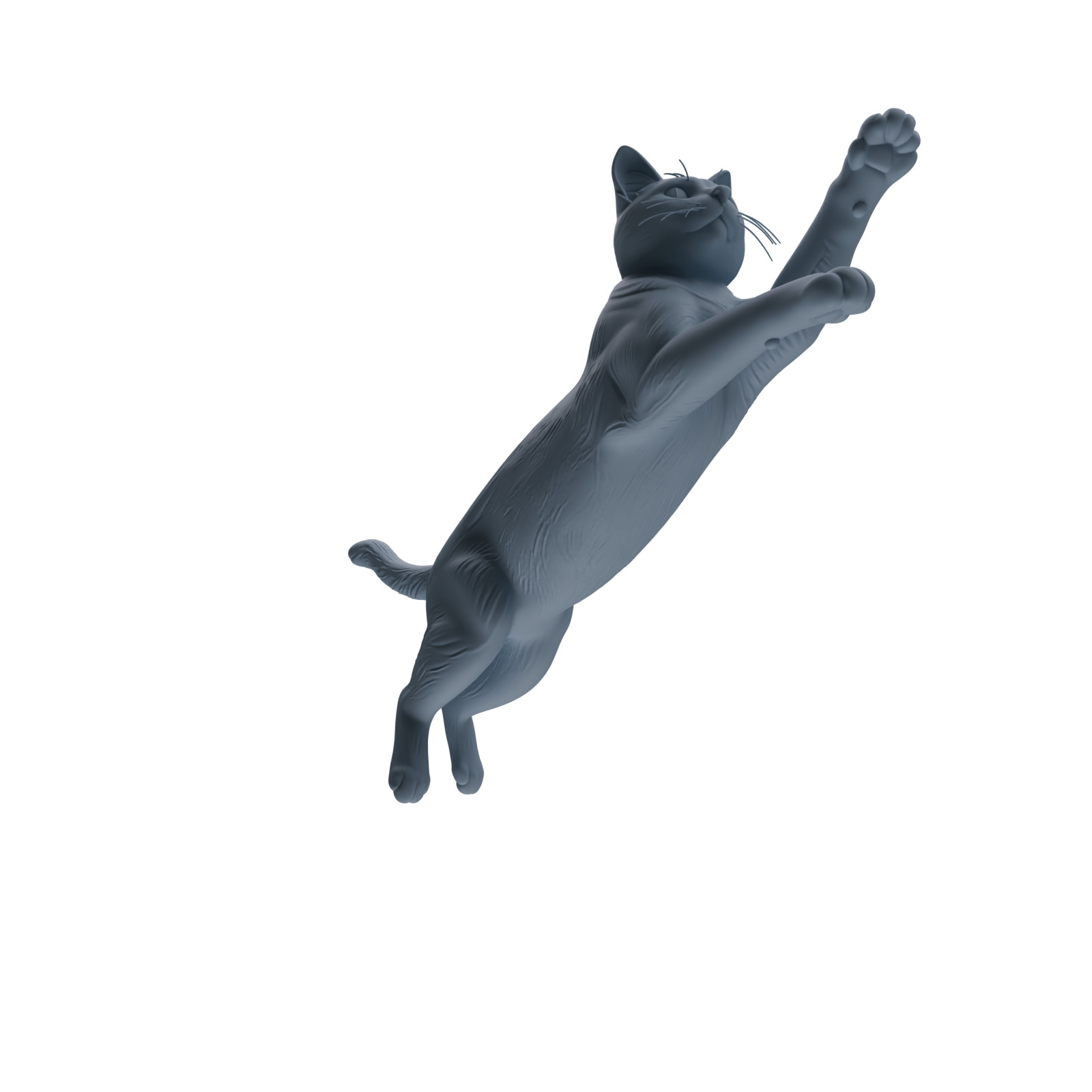 MRY-SFW 1/64/87/160 Cat Pose Model 4 pcs HO N Scale Miniatures Diorama