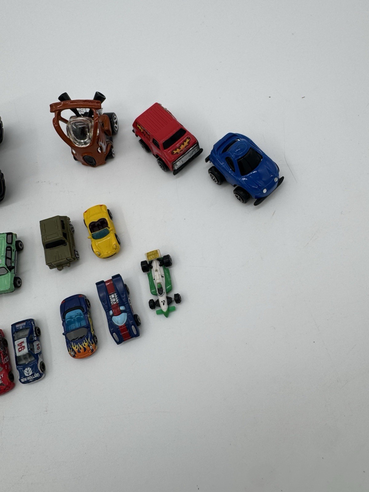 Mixed Lot 23 Diecast Toy Cars Hot Wheels Matchbox Micro Machines Vintage