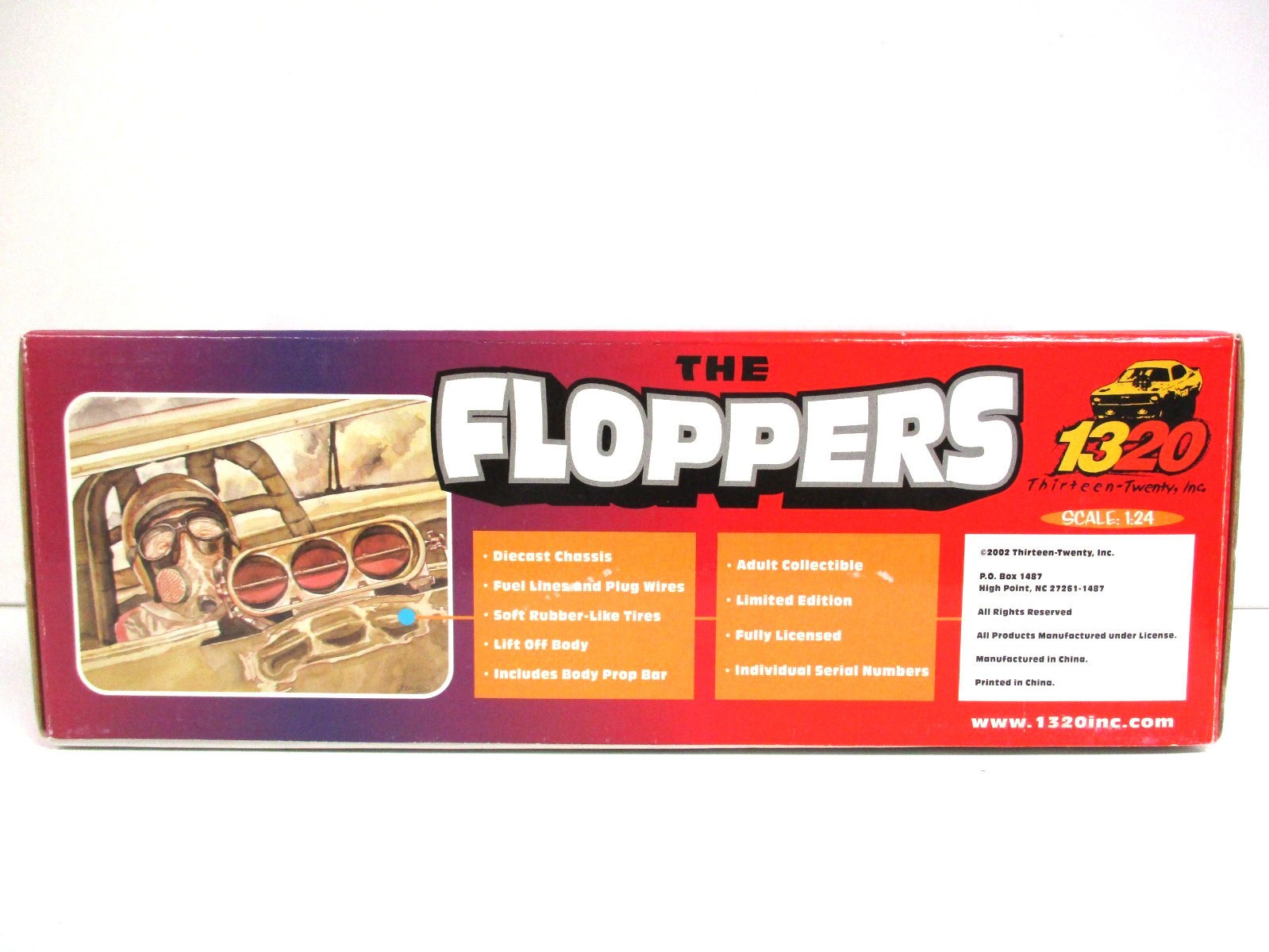 THE FLOPPERS 1320 – DUNN & REATH PLYMOUTH ‘CUDA FUNNY CAR – 1/24 DIECAST
