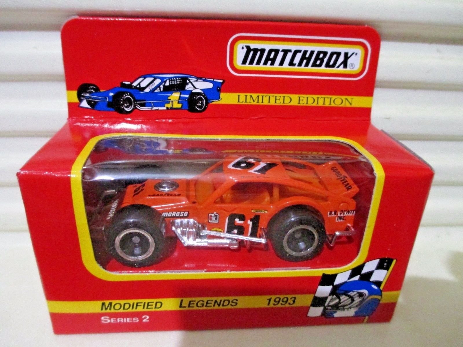 MATCHBOX 1993 Series 2 LEGENDS Modified Cars B.Bodine G.Bodine R.Evans JSpencer