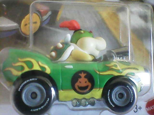 2026 Hot Wheels, Mariokart, 1:64, “Bowser Jr.” ‘Flame Flyer ‘, Unopened Package