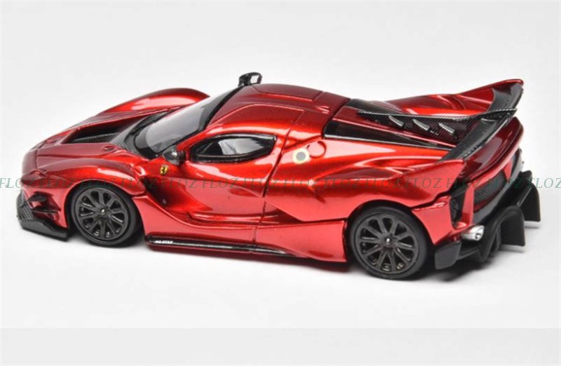 1:64 Little Toys Ferrari FXX-K EVO Supercar LTD 699PCS Metal red black wheel