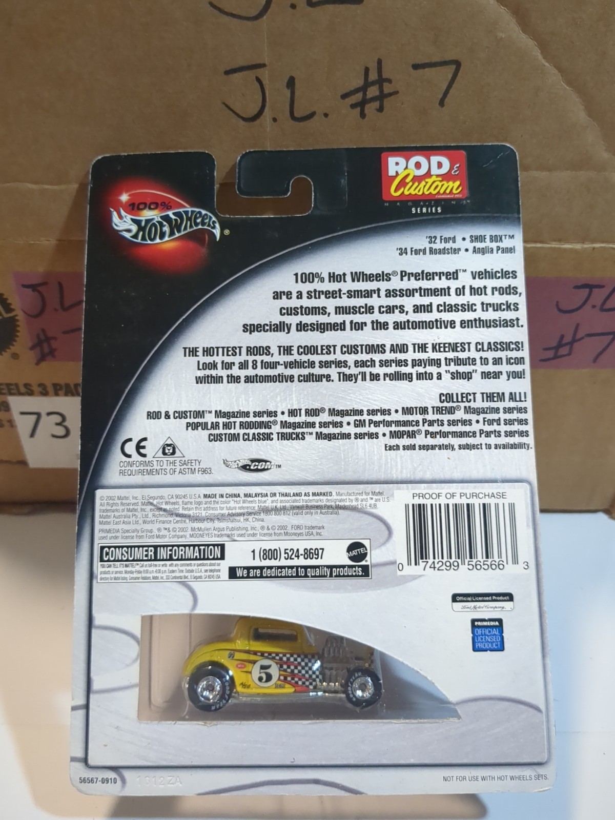 100% Hot Wheels Rod & Custom Magazine Series – ’32 Ford – Real Riders