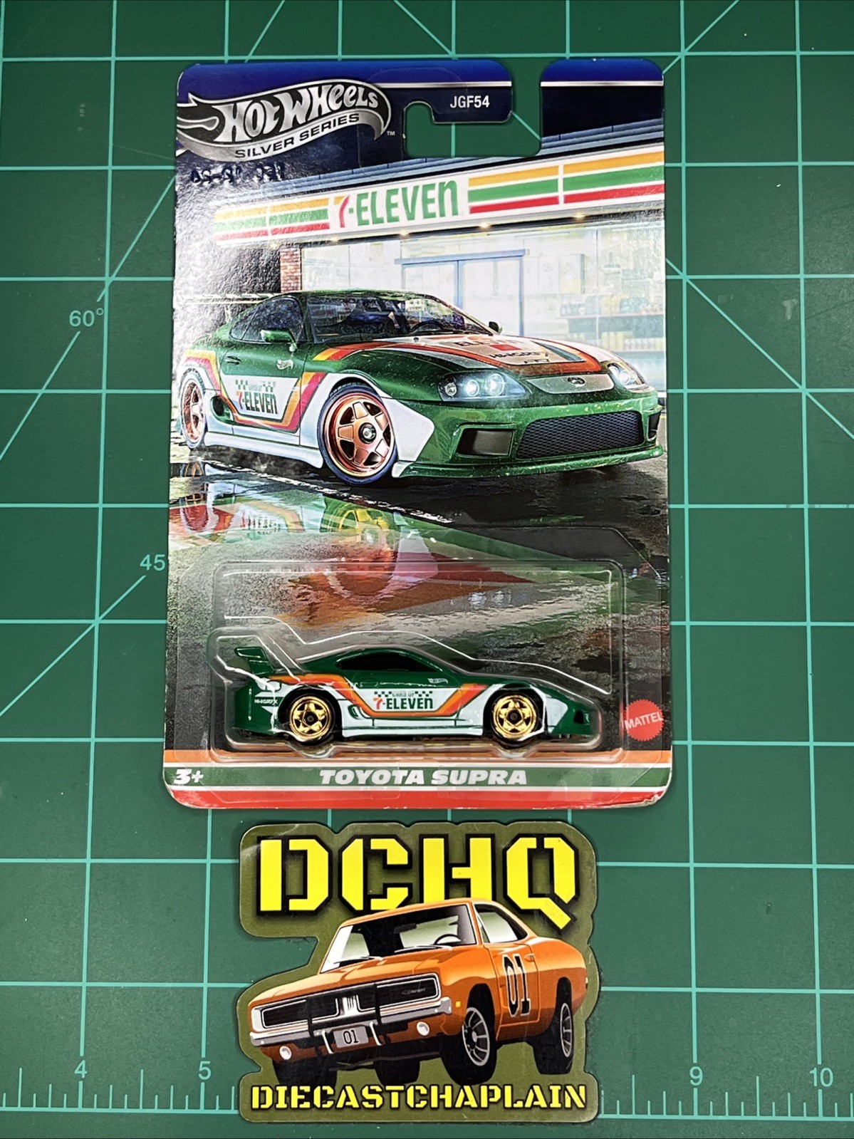 Hot Wheels 🔥 7-11 EXCLUSIVE SILVER SERIES SET 🔥 Supra & 2017 Nissan GT-R (R35)