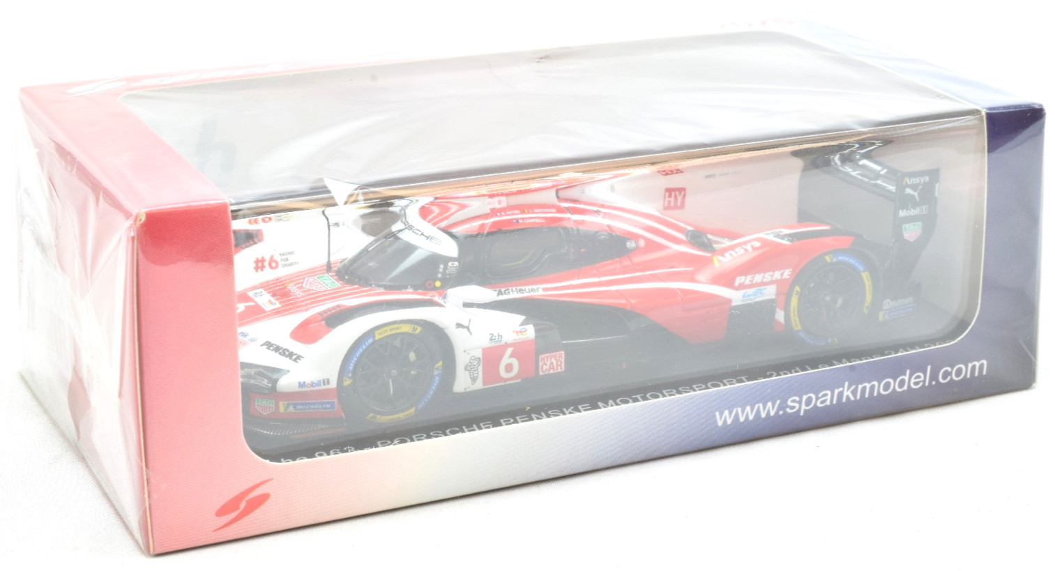 Spark Porsche 963 – Penske Motorsport – 2025 Le Mans 1:43 Car S9258 BROKEN BODY