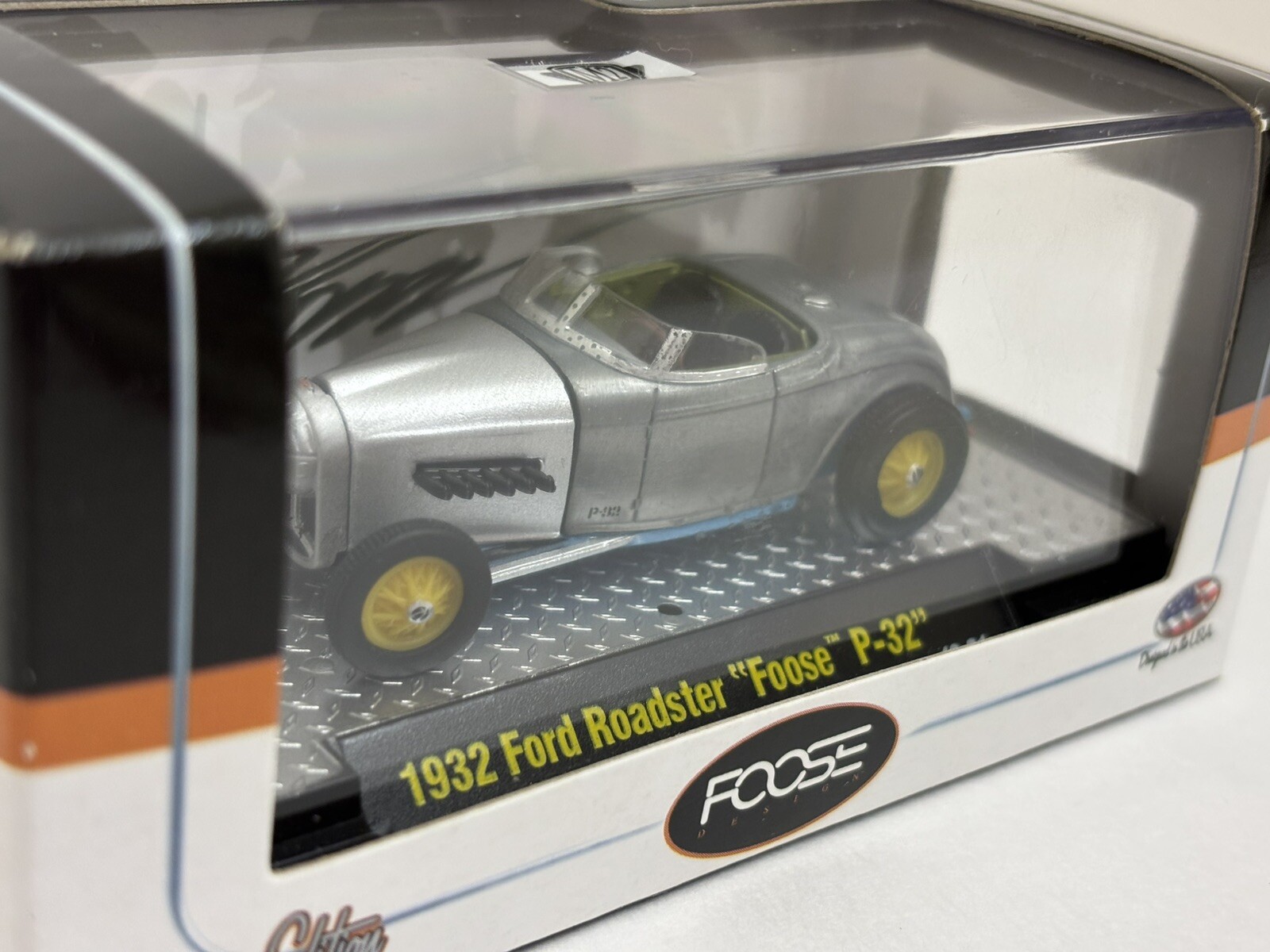 1/64 M2 Machines Foose P-32 1932 Ford Roadster 12-01 RARE DARK INTERIOR RAW BODY