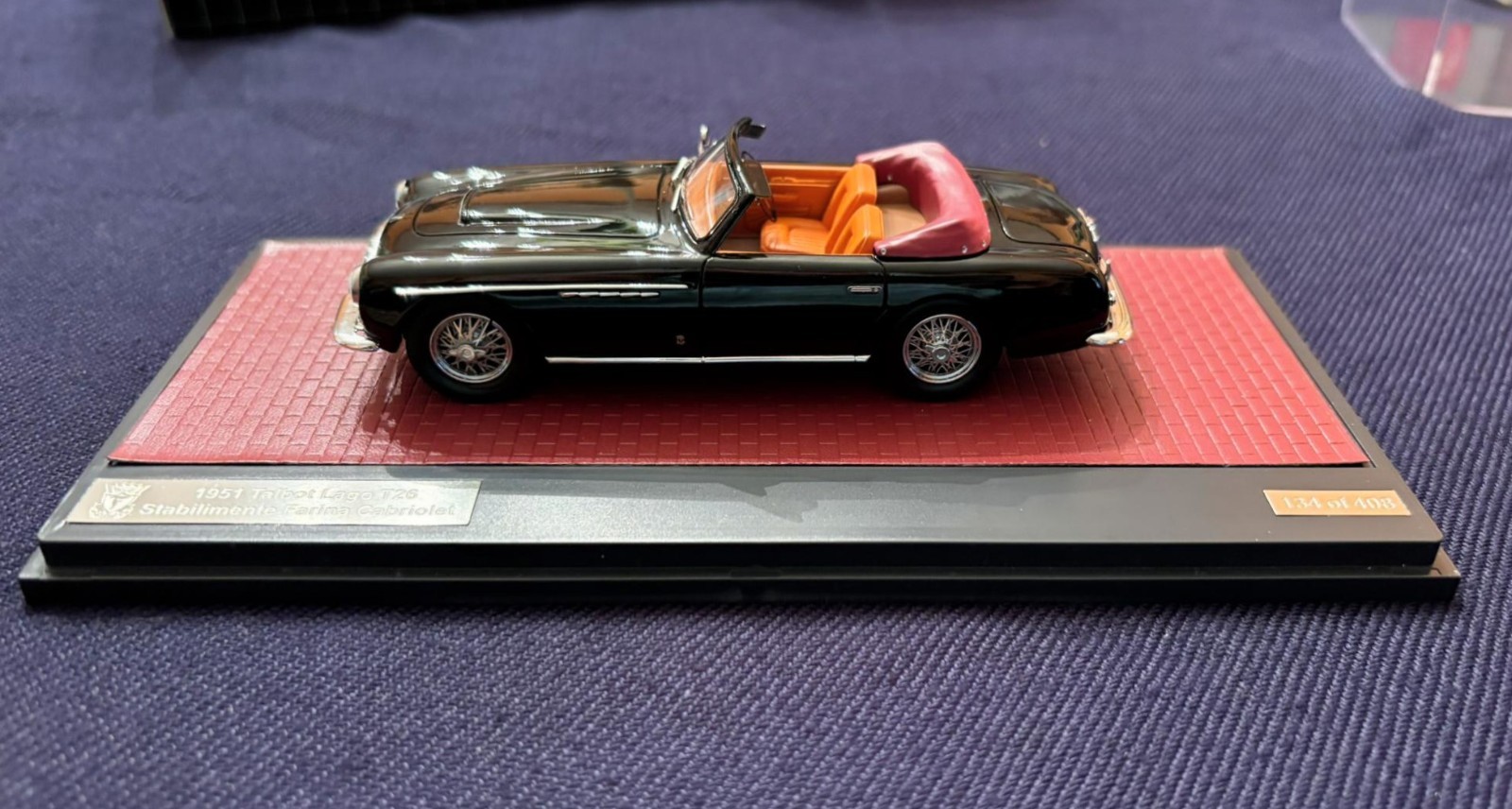 MATRIX 1951 Talbot Lago T26 Stabilimente Farina LE No. 134 of 408 NIB REDUCED!
