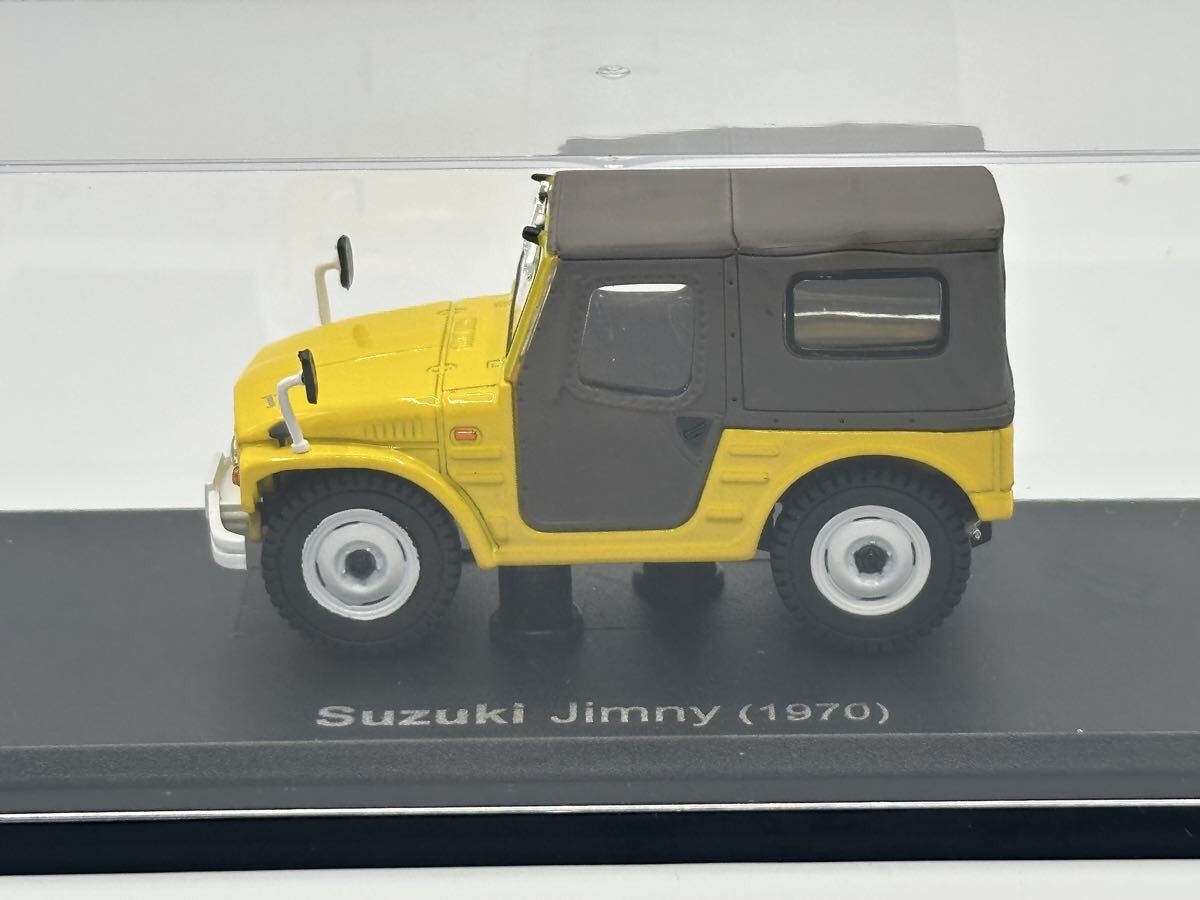 Yes Domestic Famous Car Collection Hachette 1/43 Suzuki Jimny 1970 Yellow Mini
